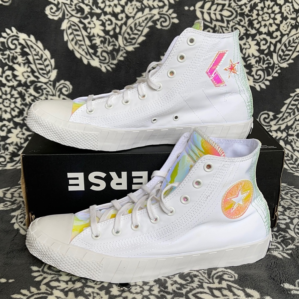 Converse Untitled Hi White/Iridescent MEN`S
